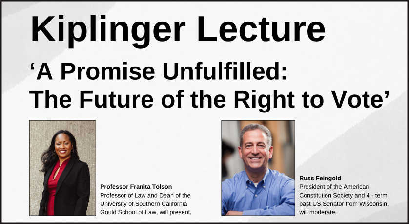 Kiplinger lecture may 2024